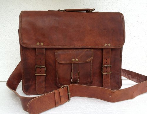 Handmade Leather Bag/office Bag/laptop Bag On Sale