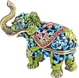 Parade Elephant Trinket Box