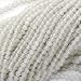 White Jade Serpentine Tiny 2mm Round Beads 16 Inch Strand
