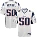 New England Patriot Jerseys : Reebok New England Patriot Youth #50 Mike Vrabel White Premier Tackle Twill Jersey