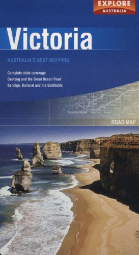 Victoria (Australia) 1:1,075M Travel Map (Explore Australia Road Maps)