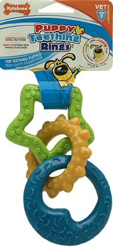 Nylabone Puppy Teething Rings Chew Toy