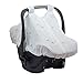 Bebe au Lait Premium Muslin Car Seat Cover, Easy Snap Straps, Fully Zippered Opening - Little Owl
