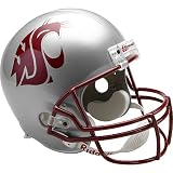 Riddell Washington St. Cougars Deluxe Replica Helmet