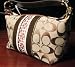 Coach Hamptons Signature Scarf Top Handle Pouch / Make-up / Toiletry Bag - F41047 41047