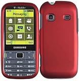 Red Hard Case Cover for Samsung Gravity TXT T379