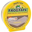 FrogTape 282549 Shape Tape Painting Tape, Chevron Design, 1.81-Inch x 25-Yard Roll