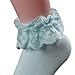 Vintage Lace Ruffle Frilly Ankle Socks Fashion Ladies Princess Girl