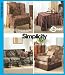 Simplicity 5383 Sew Pattern ~ Slipcovers for Sofa, Loveseat, Armchairs and Ottoman