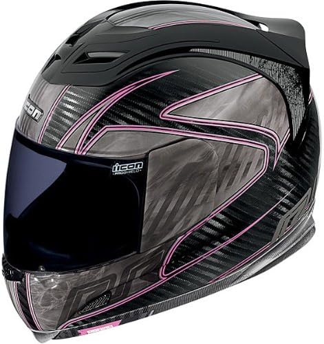 Icon Airframe Carbon RR Helmet Pink (Small 0101-5982)