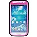 New Cute Hot Pink & Black Hello Kitty Hybrid Case for Samsung Galaxy S4 i9500 + Free Screen Protector & Stylus
