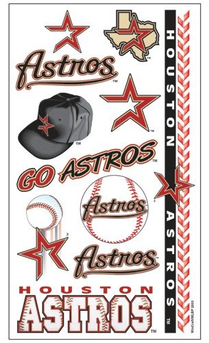 Houston Astros Temporary Tattoos