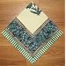 Floral Bouquet Block Print Cloth Napkin-16 x 16-Cotton