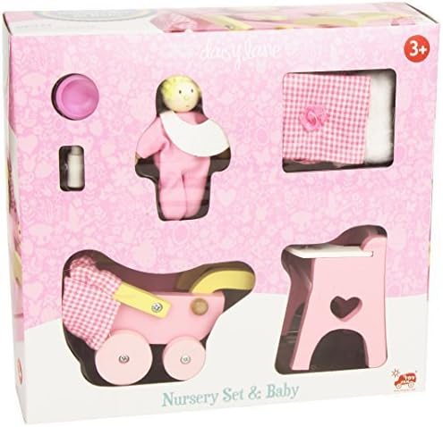 Le Toy Van Wooden Nursery Set - Dollhouse Furniture by Hotaling