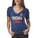 License Juniors Chicago Cubs Tee - Heather Royal M