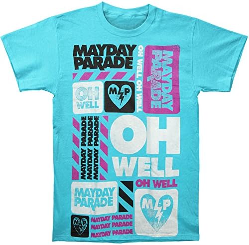 Mayday Parade Men's Oh Well T-shirt Blue