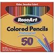 Rose Art, Colored Pencils, Presharpened, 50 Colored Pencils