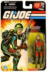 Sgt. Flash Laser Rifle Trooper - GI Joe 25th Anniversary Action Figure (Comic Logo)