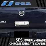 04-12 Nissan Armada SES Chrome Tailgate Handle Cover (without camera) 