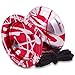 Silver & Red Splashes Responsive Yo-Yo Professional Sidekick Pro YoYo