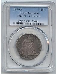 From Amazon.com. Click for details:
 Coins: 1844 O Seated Liberty Half Dollar XF Details PCGS Coins: 1844 O Seated Liberty Half Dollar XF Details PCGS