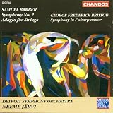 Samuel Barber: Symphony No. 2; Adagio for Strings; George Frederick Bristow: Symphony in F sharp minor
