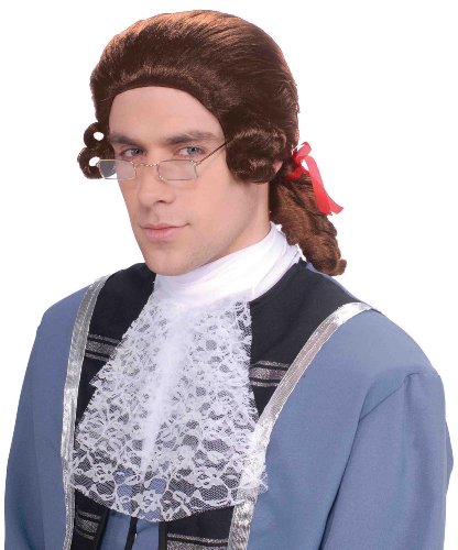 Men's Colonial Adult Wig