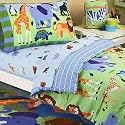 Olive Wild Animals Toddler Sheet Set