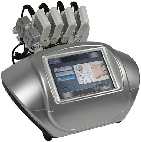 Segawe Diode Lipo Laser Lllt Fat Removal Cellulite Reduction Body Contour Slim Machine - Silver - 18.8x15.7x16.5