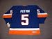 DENNIS POTVIN New York Islanders 1983 CCM Vintage Throwback Away Hockey Jersey