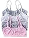 Caramel Cantina Girls 4 Pack Training Bras in Fun Patterns