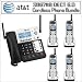 AT&T SB67118 4-Line Extendable Range Corded-Cordless Small Business Phone System With AT&T 4-Line Expansion Handset 4 Pack