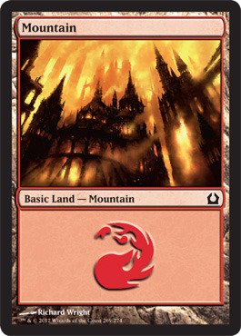 Magic: the Gathering - Mountain (269) - Return to Ravnica - Foil