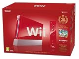 Console Wii Rouge (inclus New Super Mario Bros. Wii + Wii Sports) - Edition limit�e 25�me Anniversaire Mario