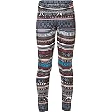 Roxy Big Girls' Glimmer Girl First Layer Bottom, Toluca Stripe Anthracite, 8