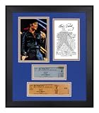 Elvis Presley 1968 Special 40th Ann. Framed Photo & Ticket