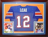 Chris Leak signed #12 Blue Jersey
