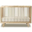 Oeuf Sparrow Crib Birch - (53.5"w X 29.5"l X 36"h, Birch)