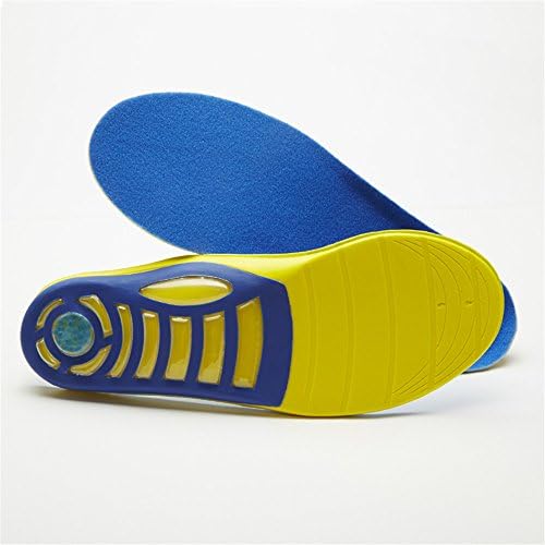 Bocan Sport Insoles PU Cushion Massaging Shoe pad ,Blue L size US 8-13 [Apparel]