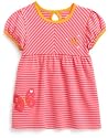 adidas Girls 2-6x Tonal Tunic Short Sleeve Stripe Tunic