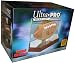 Ultra Pro Woodbase GLASS DELUXE Football Holder - Stores 1 full-sized football