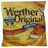 Werthers Original Hard Candy, Caramel Sugar Free, 2.75-Ounce Bags (Pack of 12)