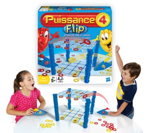 Hasbro - 289511010 - Jeu de Société - Puissance 4 Flip