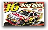 Greg Biffle #16 2-Sided 3 Ft. X 5 Ft. Flag w Grommetts