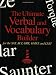 The Ultimate Verbal and Vocabulary Builder: For the SAT, ACT, GRE, GMAT and LSAT