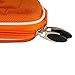 VanGoddy Semi Hard Nylon Carrying Case for Nikon Coolpix AW130 Digital Camera (Orange)