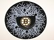 BOSTON BRUINS Shatter Puck WINDOW CLING Decal