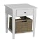 South Hampton Side Table - White