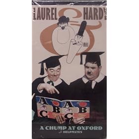 Laurel & Hardy: Chump at Oxford + Helpmates [VHS]