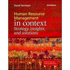 Human Resource Management in Context: Strategy, Insights and Solutions